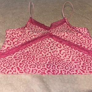 Cute Pink Top Size L